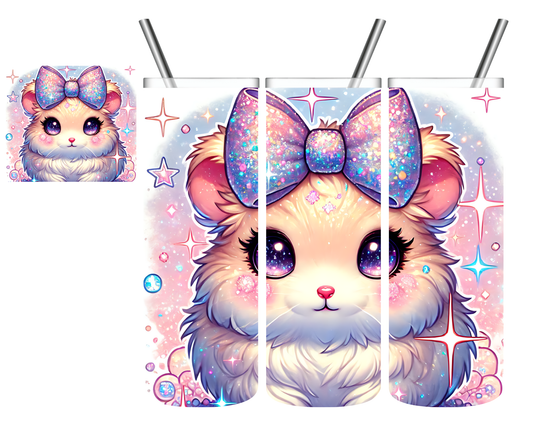 Kawaii Hamster Gerbil Fall 20 oz Tumbler