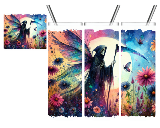 Fairy Grim Reaper 20 oz Tumbler