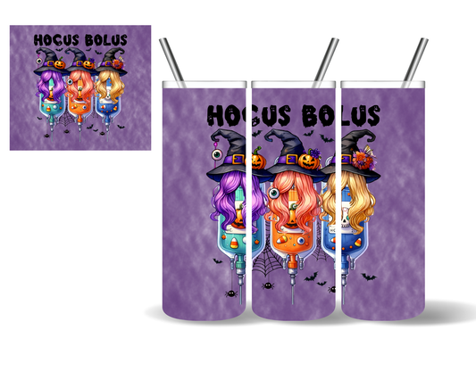 Hocus Bolus Healthcare Halloween 20 oz Tumbler