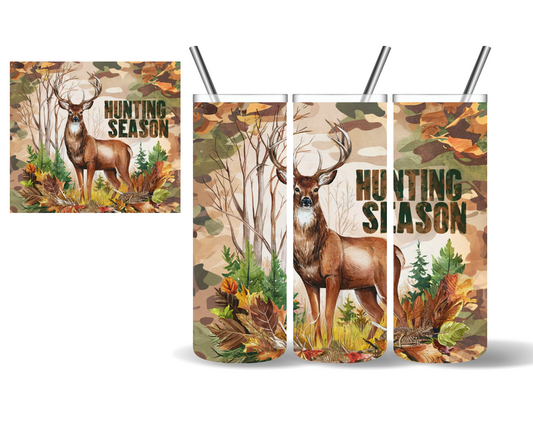 Hunting Season Deer Buck 20 oz Tumbler