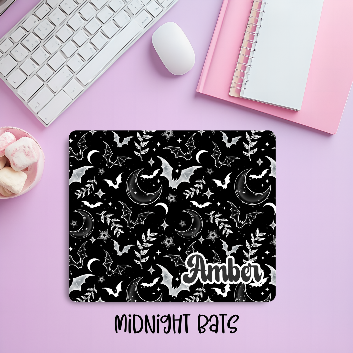 Personalized Mousepads Gloomy Bloom