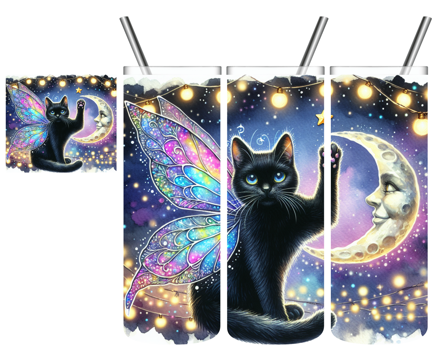 Cat Fairy Pet Magical 20 oz Tumbler