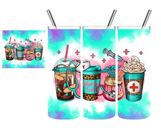 Nurse Fuel Coffee 20 oz Tumbler
