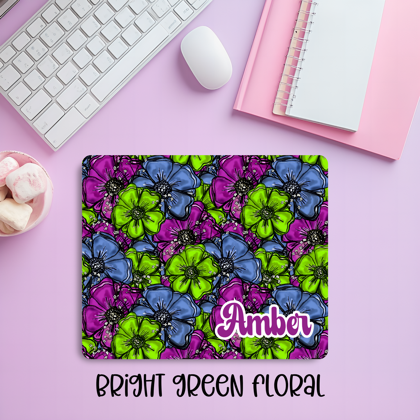 Personalized Mousepads Gloomy Bloom
