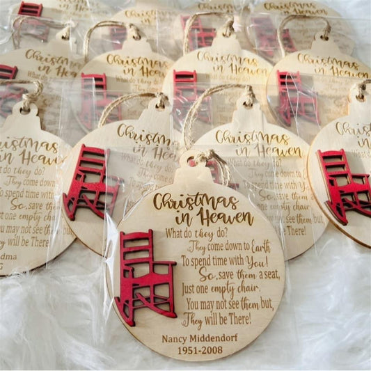 Christmas in Heaven Ornament
