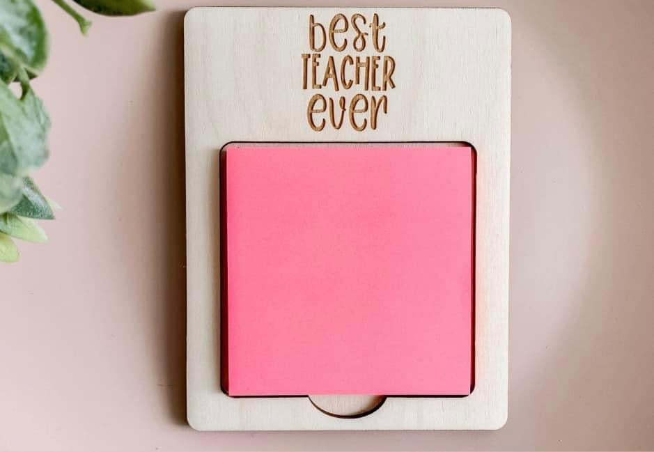 Simple Teacher Post It Note Holders